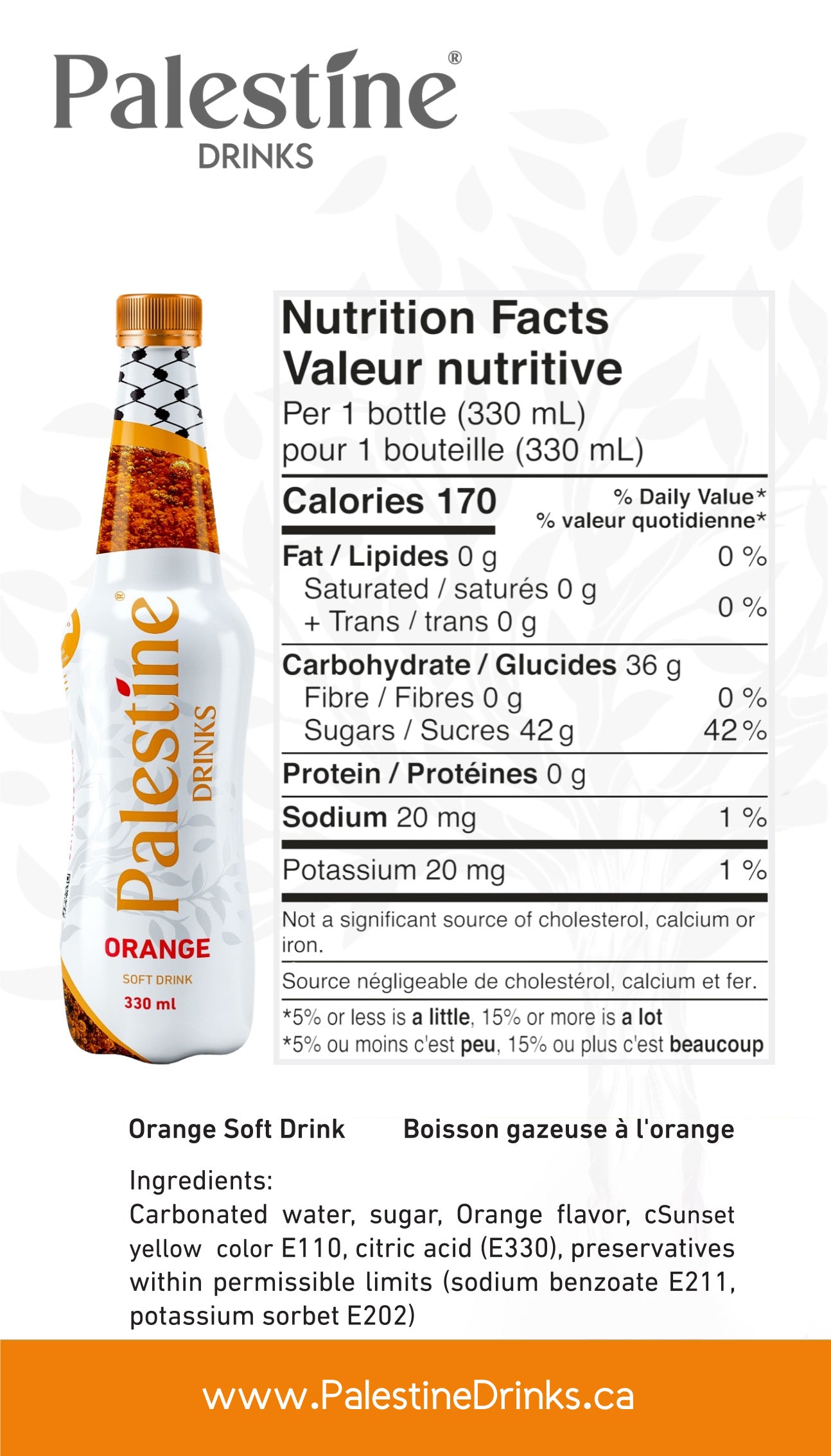 Orange 6 X 330 ml