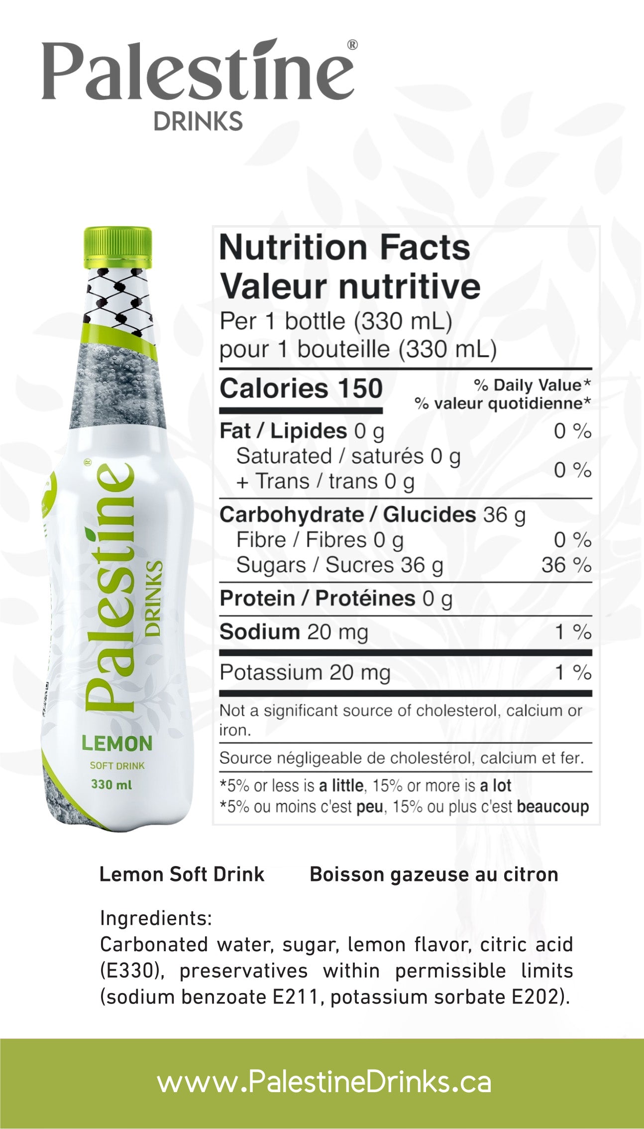 Lemon  6 X 330 ml